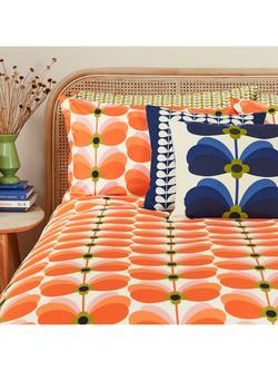 Orla Kiely Butterfly Stem Duvet Cover Set - view 2, Orange