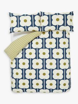 Orla Kiely Abacus Duvet Cover Set - view 2, Navy