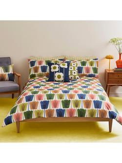 Orla Kiely Tulip Duvet Cover Set, Multi