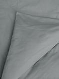 John Lewis ANYDAY Pure Cotton Bedding, Steel