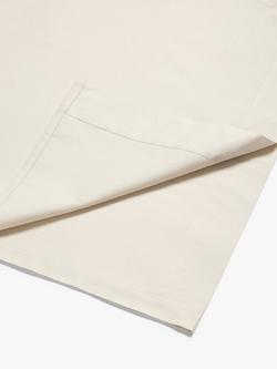 John Lewis Pure Cotton Flat Sheet, Natural