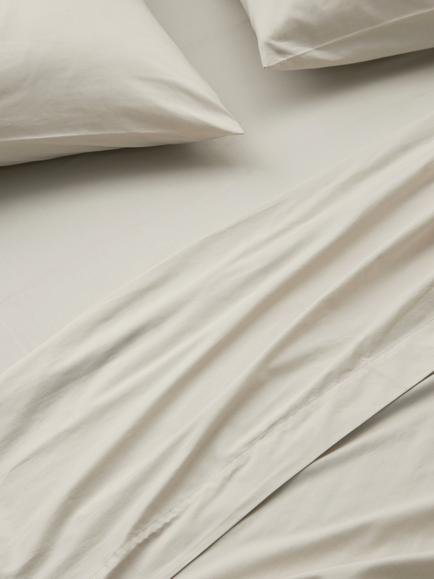 John Lewis Pure Cotton Flat Sheet, Natural