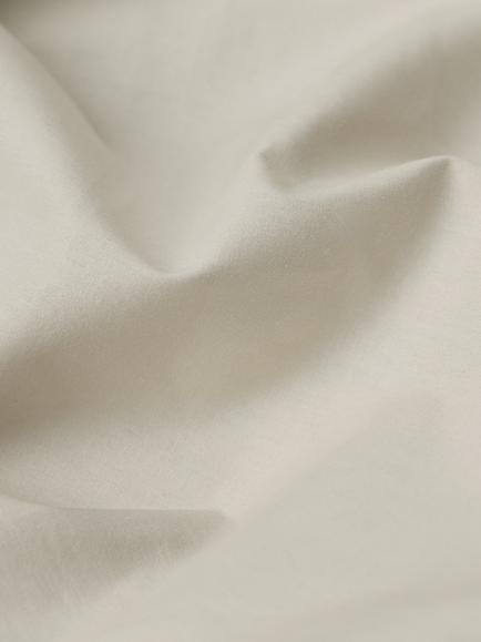 John Lewis Pure Cotton Flat Sheet - view 2, Natural