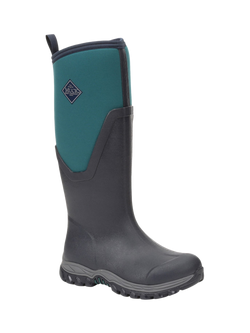 Muck Arctic Sport II Tall Wellington Boots - view 2, Navy/Spruce