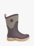 Muck Arctic Sport Mid-High Wellington Boots, Wine