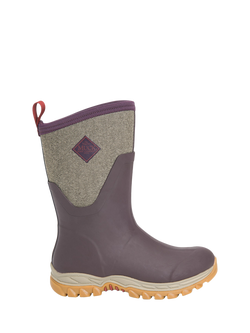 Muck Arctic Sport Mid-High Wellington Boots, Wine