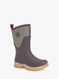 Muck Arctic Sport Mid-High Wellington Boots, Wine