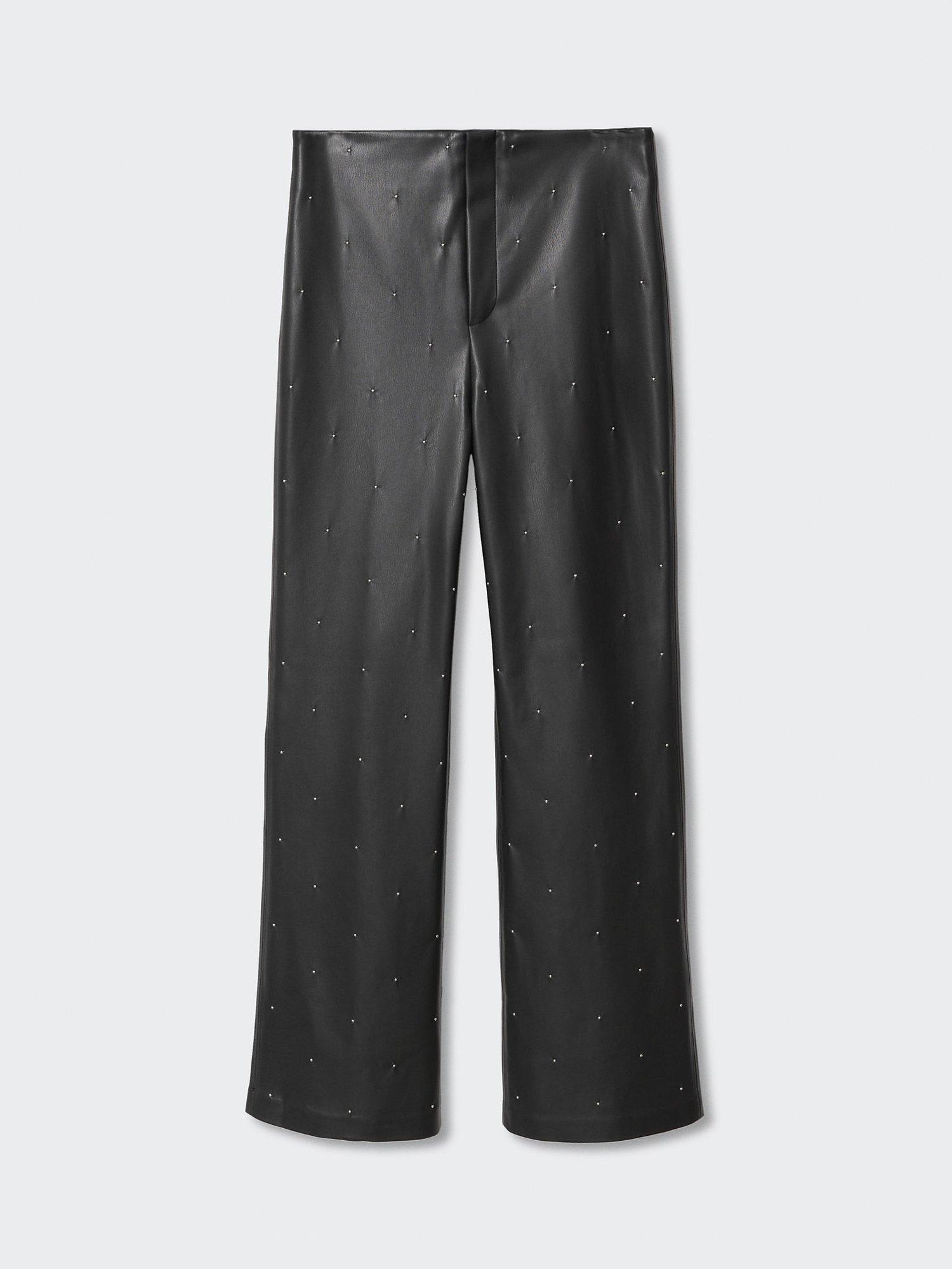 Mango Berry Trousers, Black
