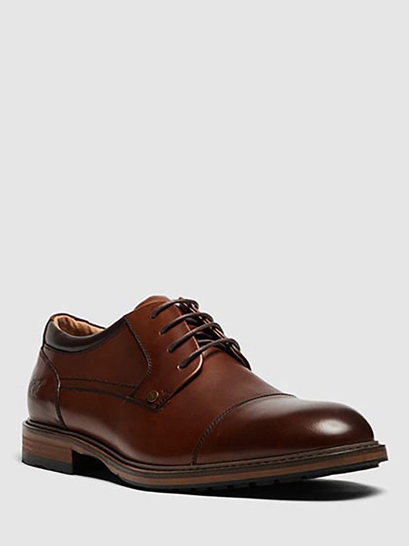 Product image 3 of 9, which shows Rodd & Gunn Darfield Leather Derby Shoes, Amaretto, 40