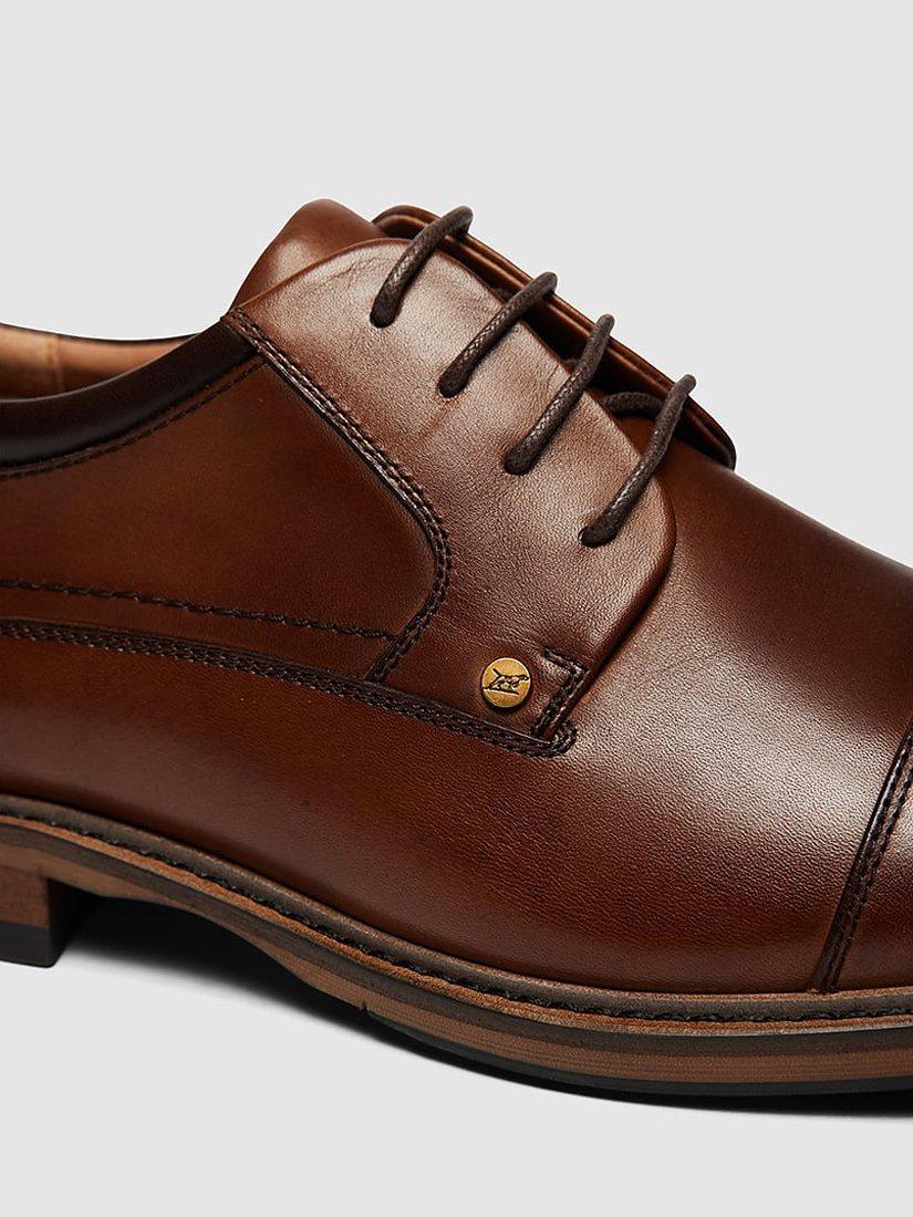 Product image 7 of 9, which shows Rodd & Gunn Darfield Leather Derby Shoes, Amaretto, 40