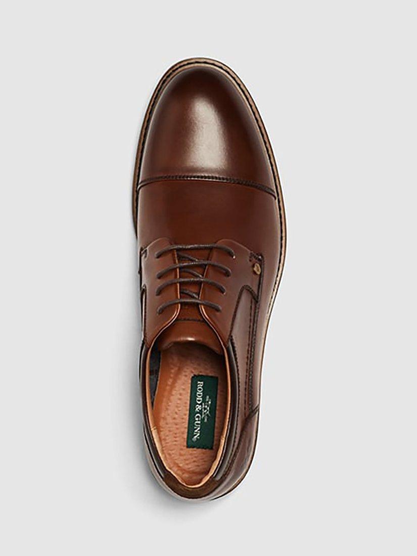 Product image 8 of 9, which shows Rodd & Gunn Darfield Leather Derby Shoes, Amaretto, 40