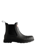 Hunter Waterproof Commando Chelsea Boots, Black