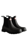 Hunter Waterproof Commando Chelsea Boots, Black