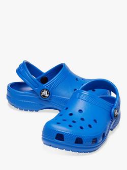 Crocs Kids' Classic Croc Clogs - view 2, Blue Bolt