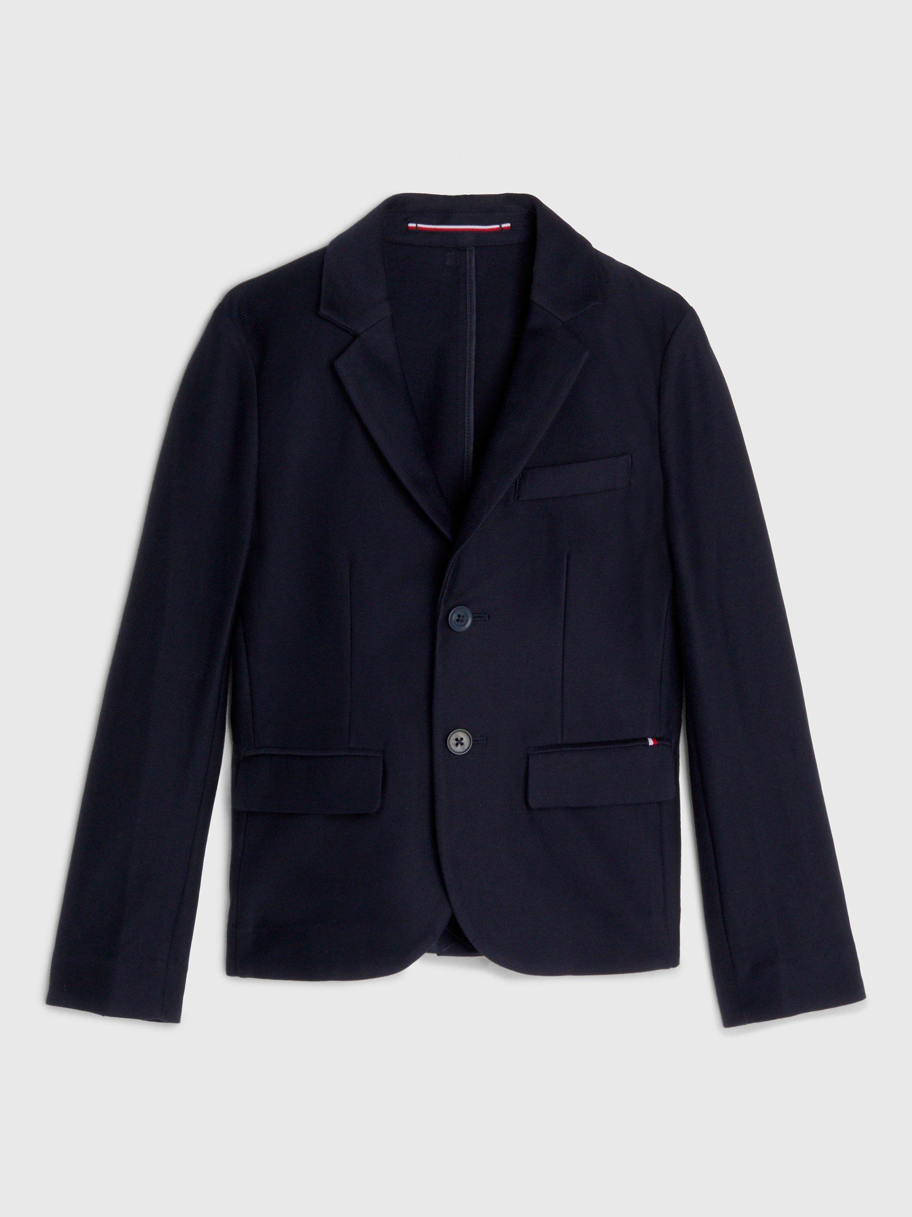 Tommy Hilfiger Kids' Knit Blazer, Desert Sky