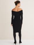 Phase Eight Mirelle Bardot Dress, Midnight