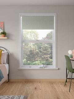 John Lewis Mesa Blackout/Thernal Roller Blind, Dusty Green, W61 x Drop 190cm