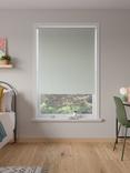 John Lewis Mesa Blackout/Thernal Roller Blind, Dusty Green