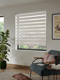 John Lewis Day and Night Roller Blind - view 2, Natural