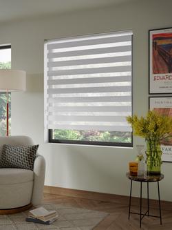 John Lewis Day and Night Roller Blind - view 2, White