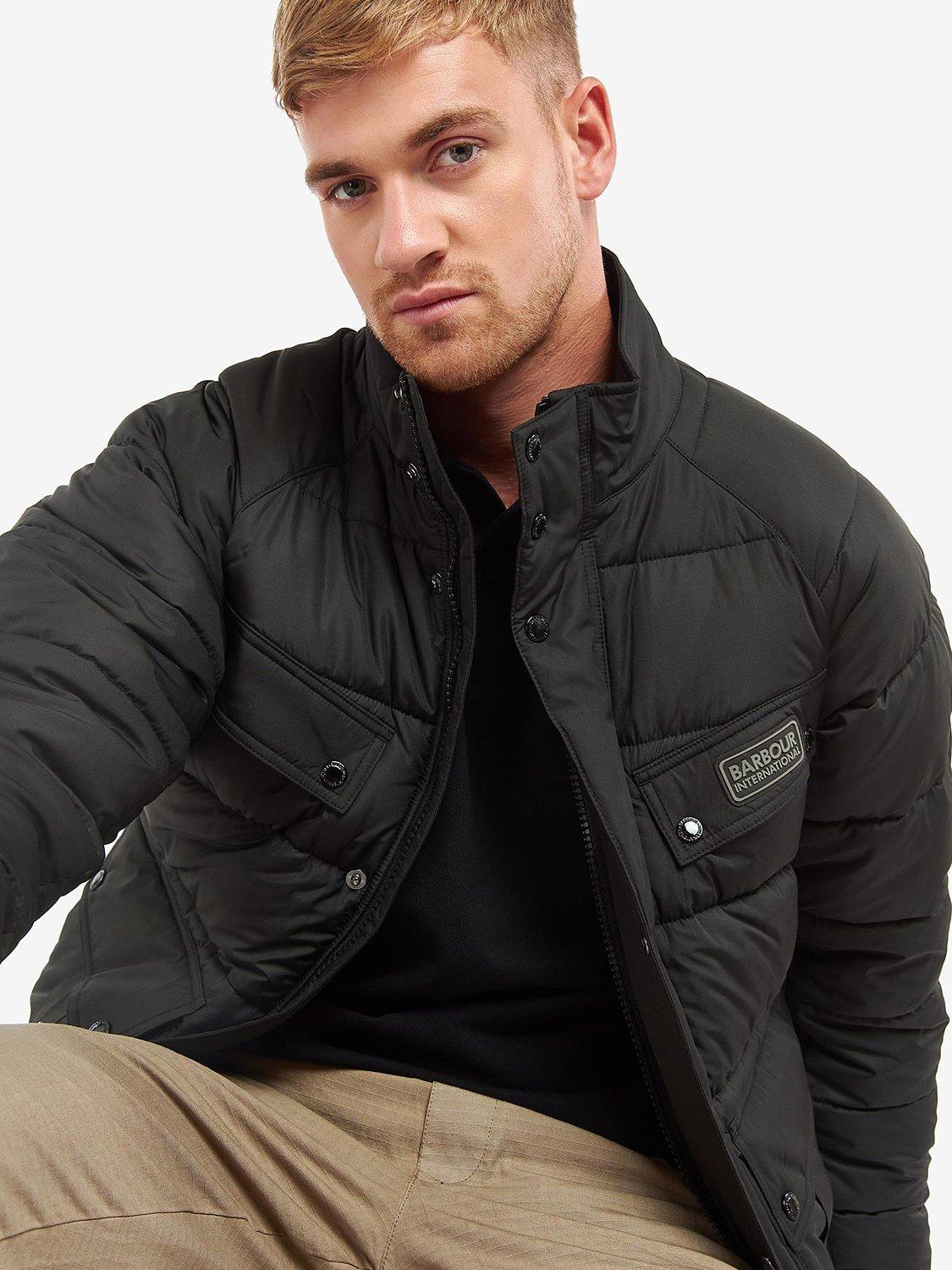 Barbour International Terrance Quilted Jacket, Black