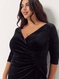 Scarlett & Jo Velvet Bodycon Dress