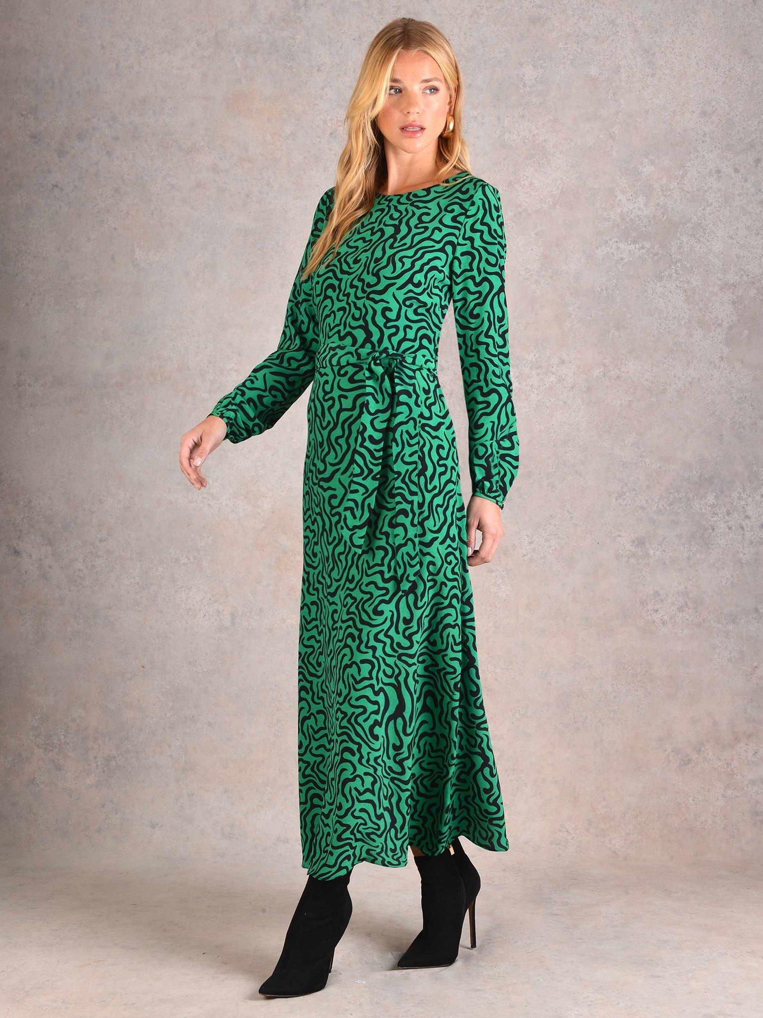 Green dress john lewis online