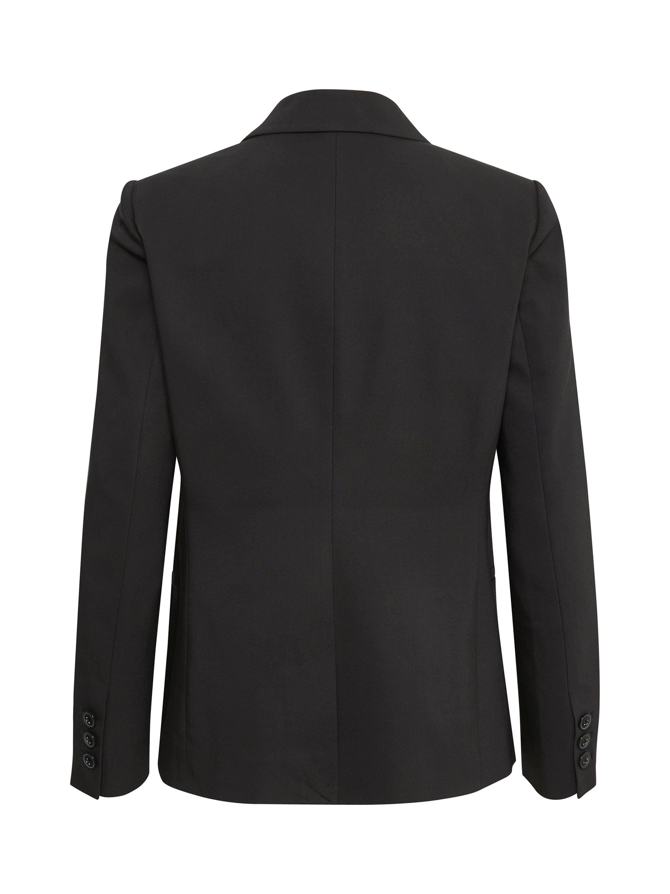 Product image 6 of 6, which shows InWear Zella Classic Short Blazer, Black, 8