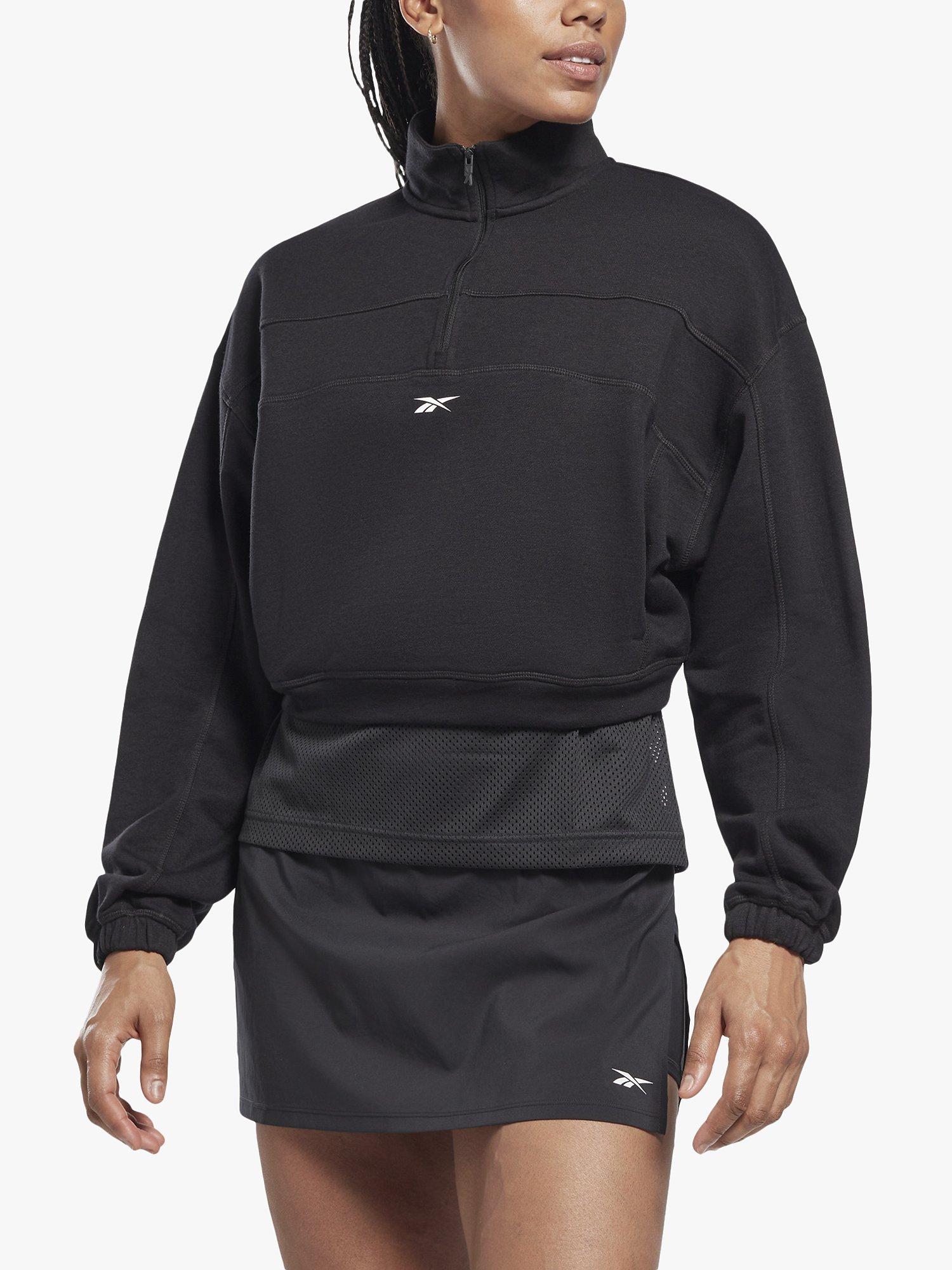 Reebok Workout Ready Knit 1/4 Zip Sweatshirt