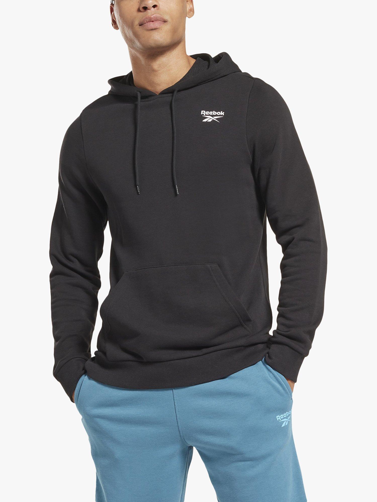 Reebok Identity French Terry Logo Hoodie, Black