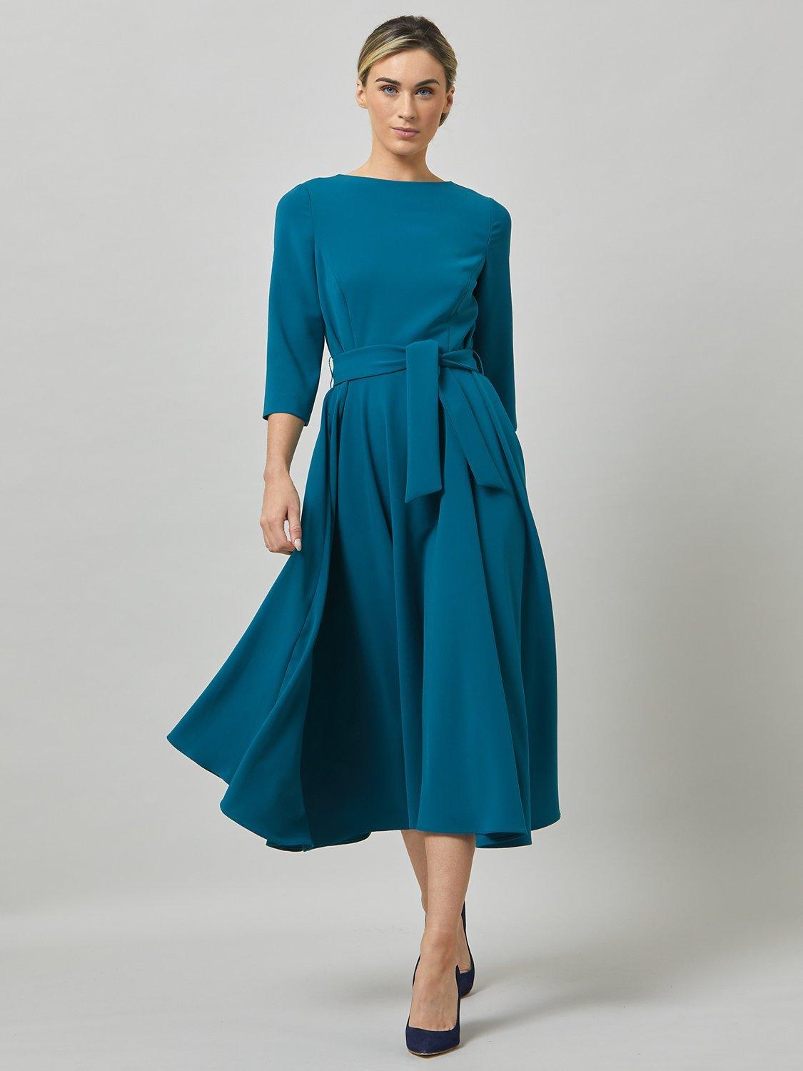 Helen McAlinden Eva Atlantic Dress Teal