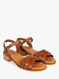 Penelope Chilvers Shepherdess Leather Sandals - view 2, Tan
