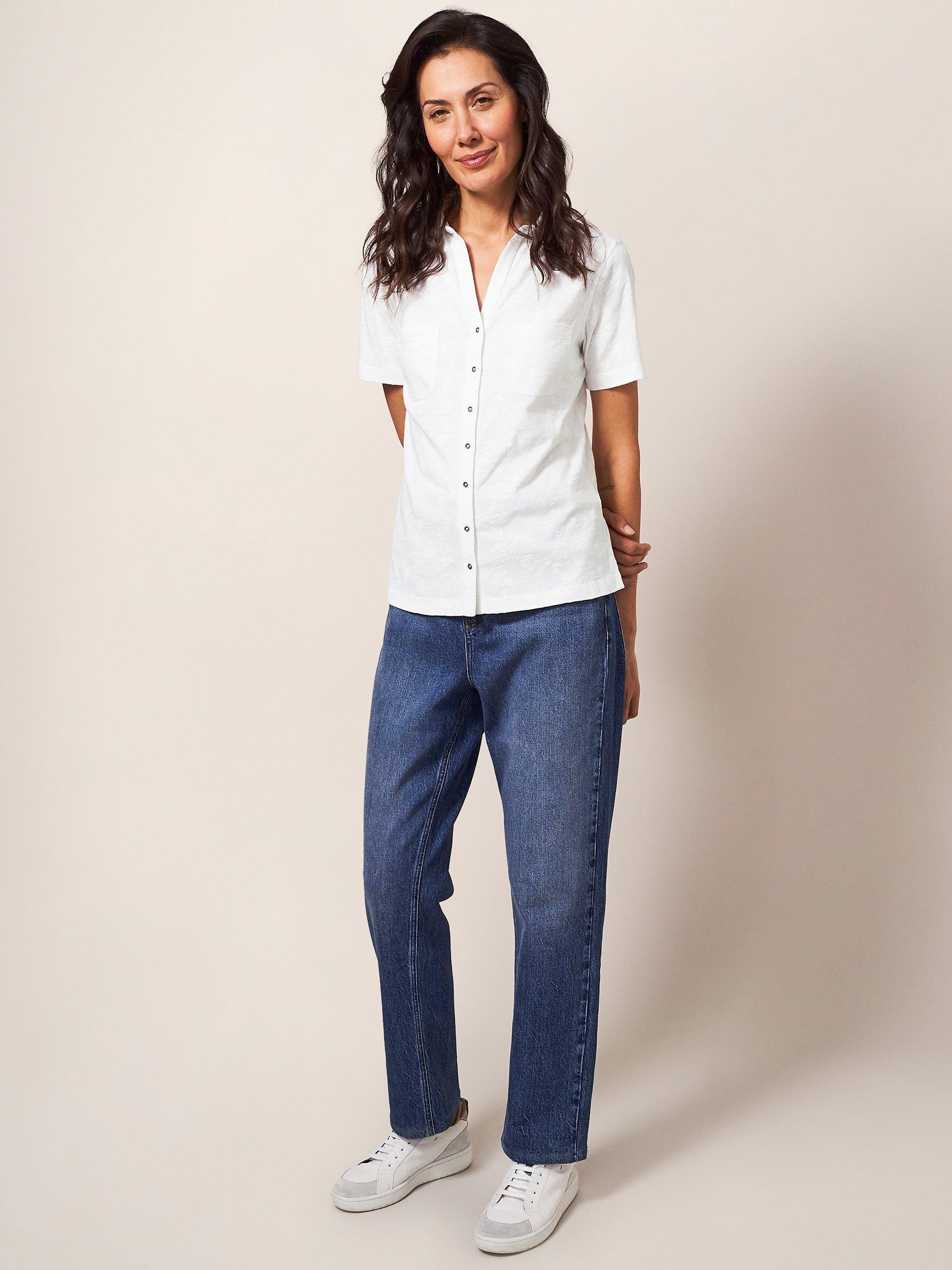 White Stuff Penny Pocket Top