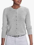 Pure Collection Crew Neck Cashmere Cardigan