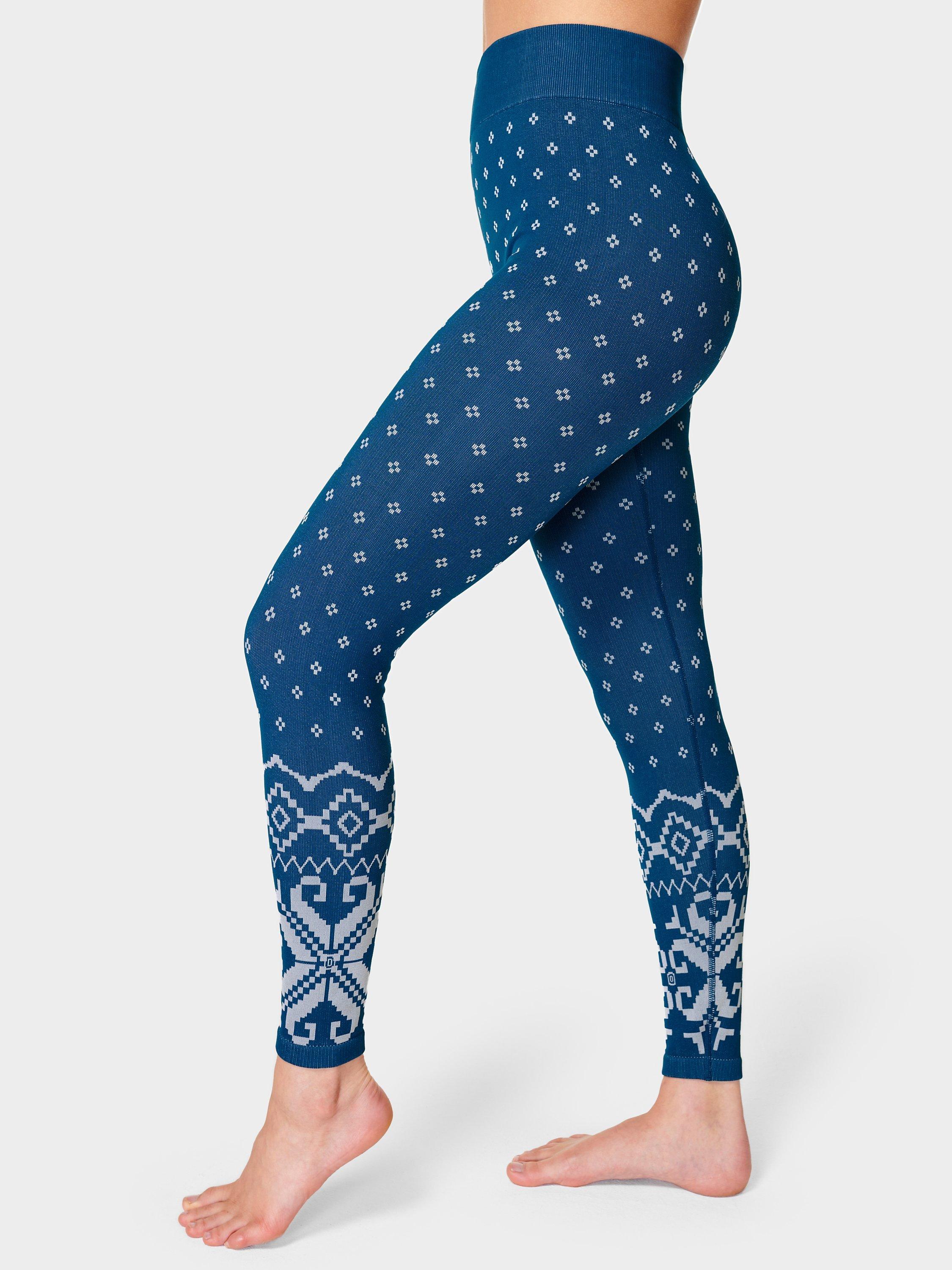 Sweaty Betty Fair Isle Base Layer Leggings