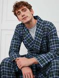 British Boxers Tartan Brushed Cotton Dressing Gown, Jura