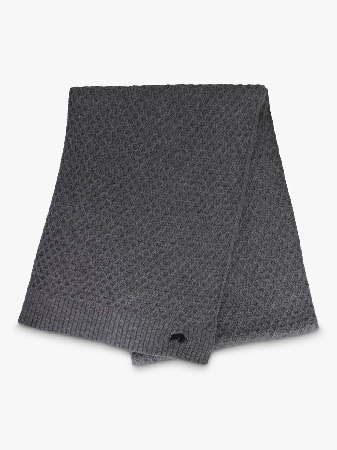 Product image 1 of 1, which shows Raging Bull Cable Knit Scarf, Charcoal, One Size