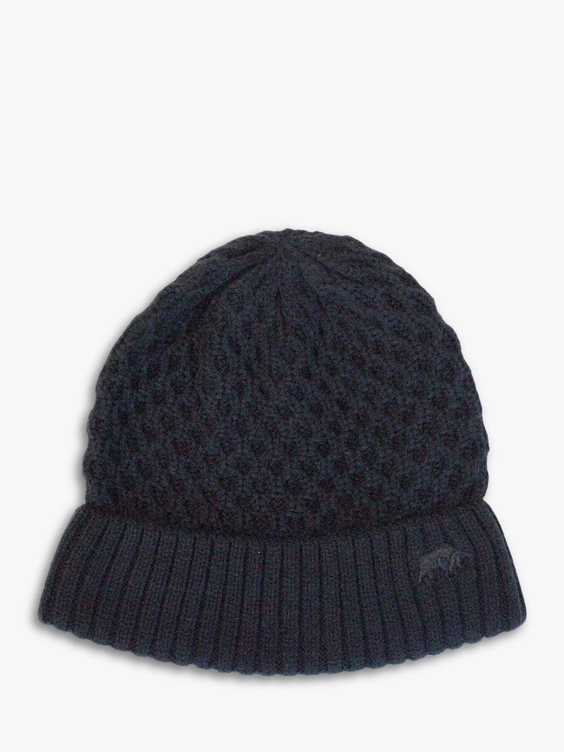 Product image 1 of 2, which shows Raging Bull Cable Knit Beanie, Navy, One Size
