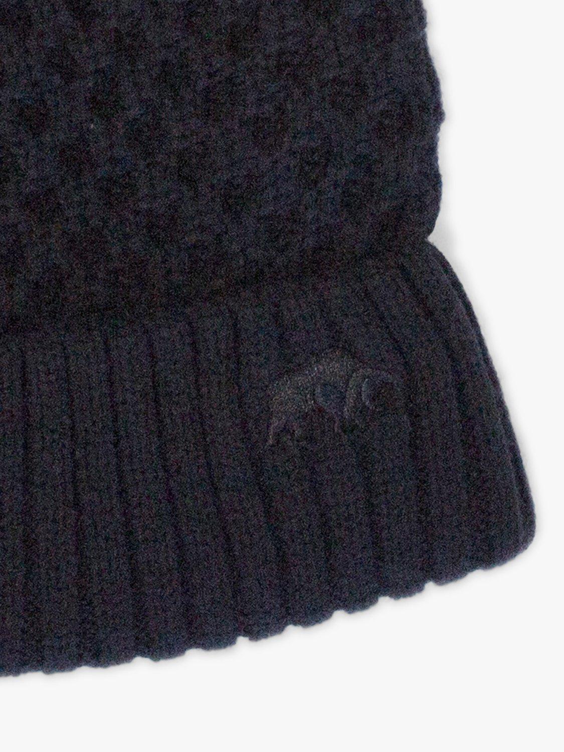 Product image 2 of 2, which shows Raging Bull Cable Knit Beanie, Navy, One Size