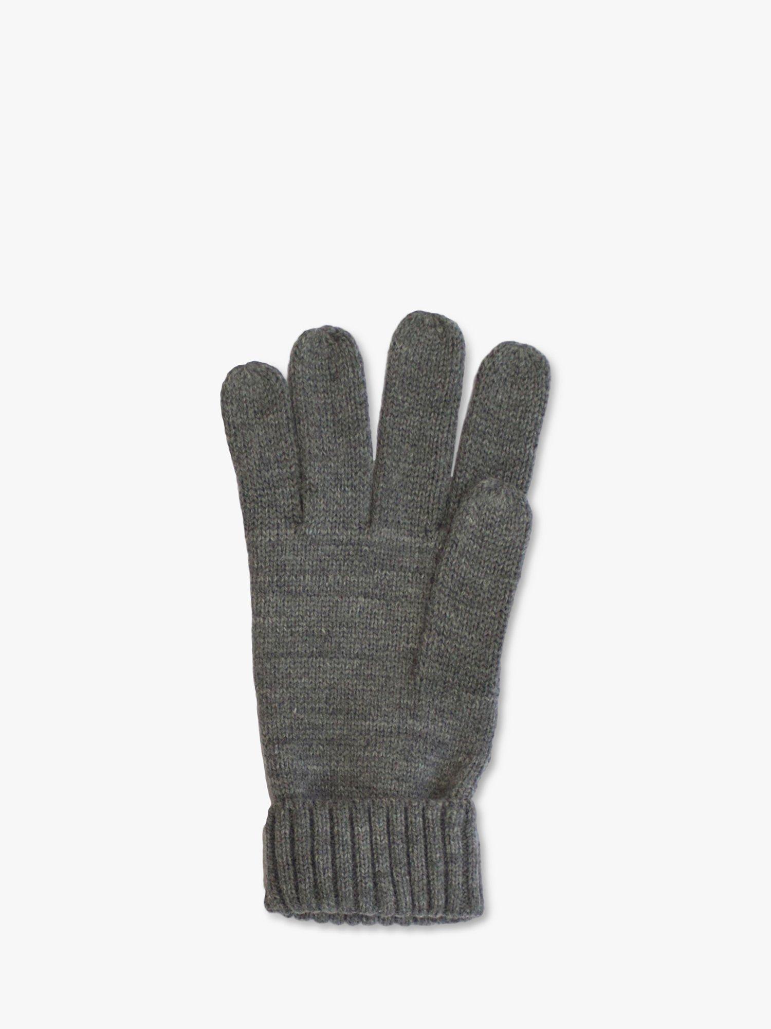 Raging Bull Cable Knit Gloves, Charcoal, One Size