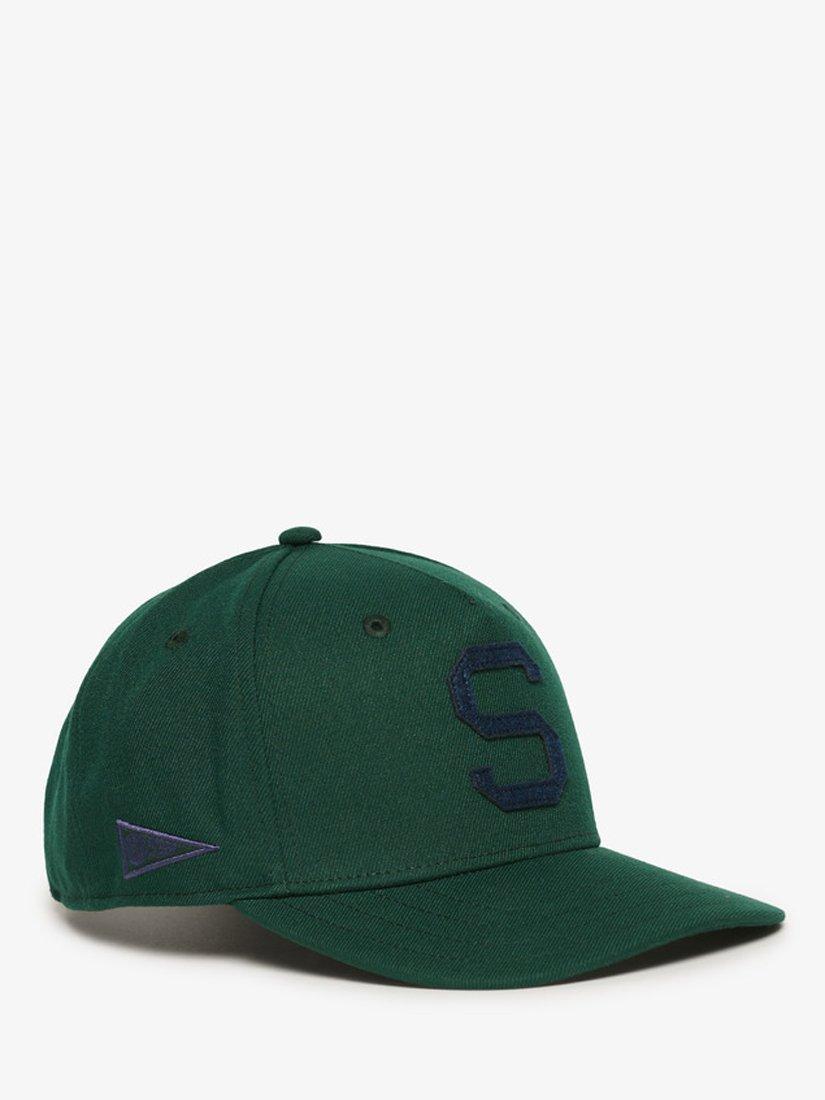 Superdry Graphic B-Boy Cap, Enamel Green, One Size