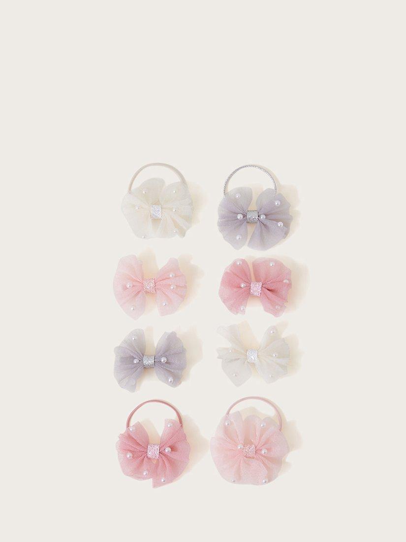 Monsoon Kids' Pearl Tutu Hair Set, Pack of 8, Multi