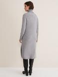 Phase Eight Seline Wool Cashmere Dress, Mid Grey