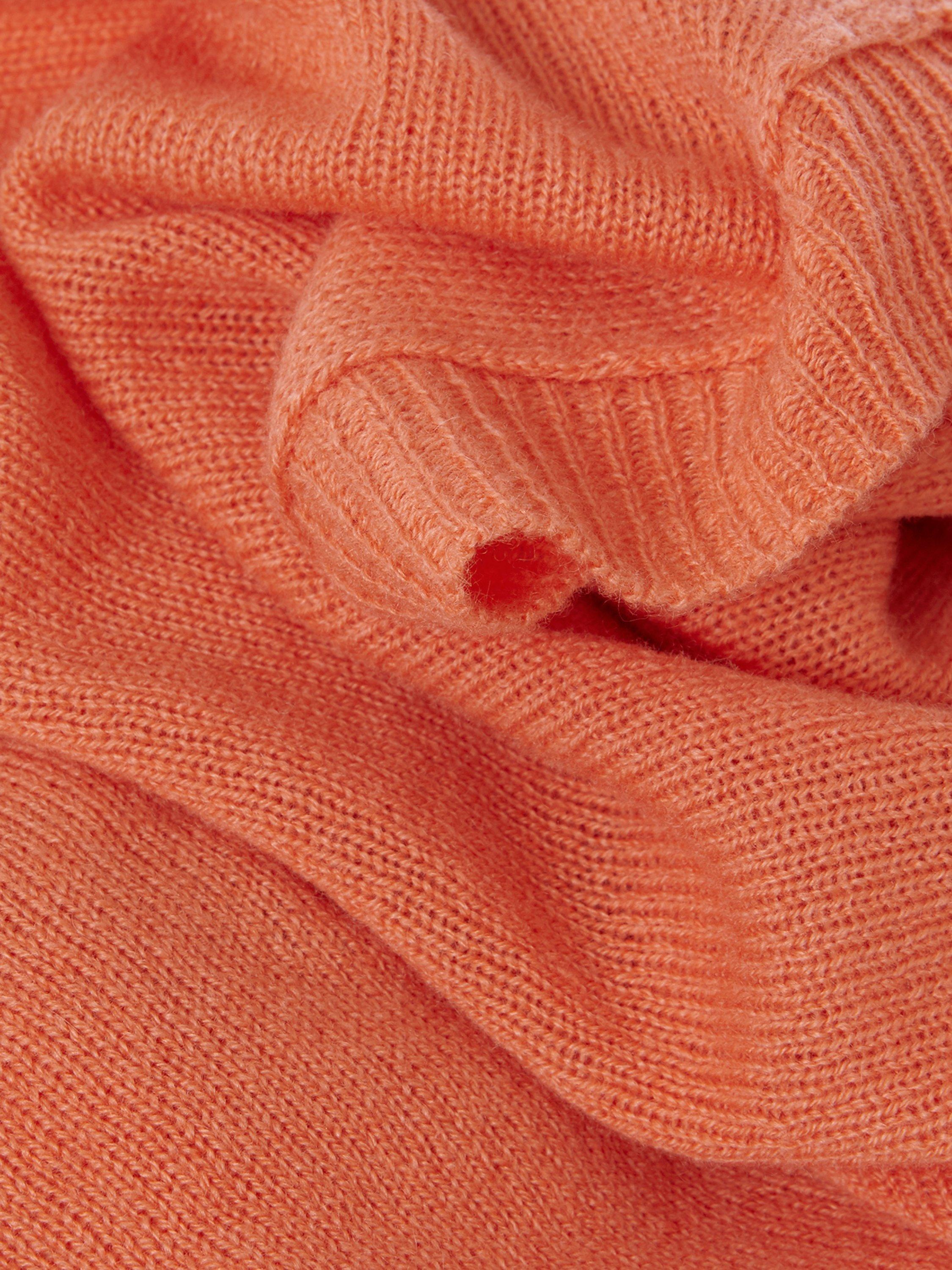 Phase Eight Beatrice Cashmere Jumper, Orange Fizz, XS