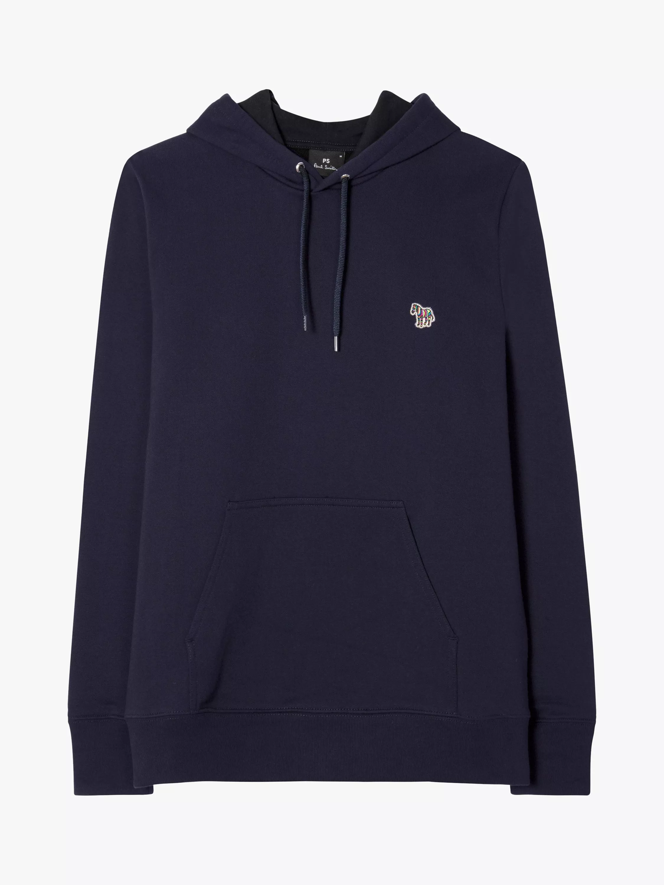 PS Paul Smith Organic Cotton Zebra Hoodie Blues