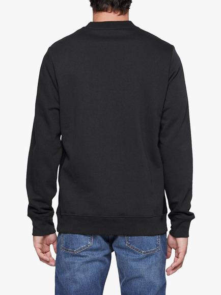 PS Paul Smith Organic Cotton Zebra Sweatshirt - view 2, Black