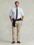 Polo Ralph Lauren Big & Tall Casual Sport Shirt, Blue/White Stripe