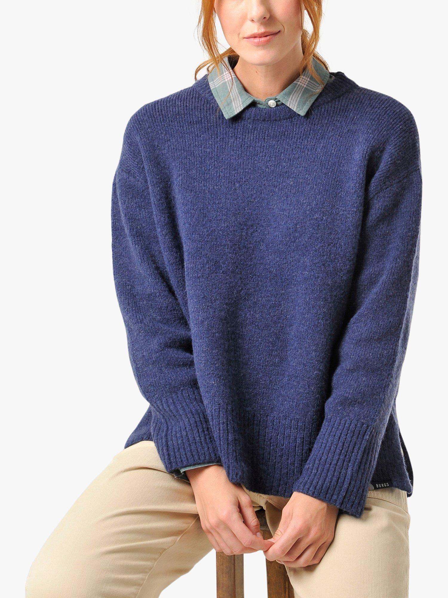 Burgs Sandford Wool Blend Jumper