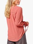 Burgs Bow Textured Blouse