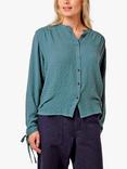 Burgs Bow Textured Blouse